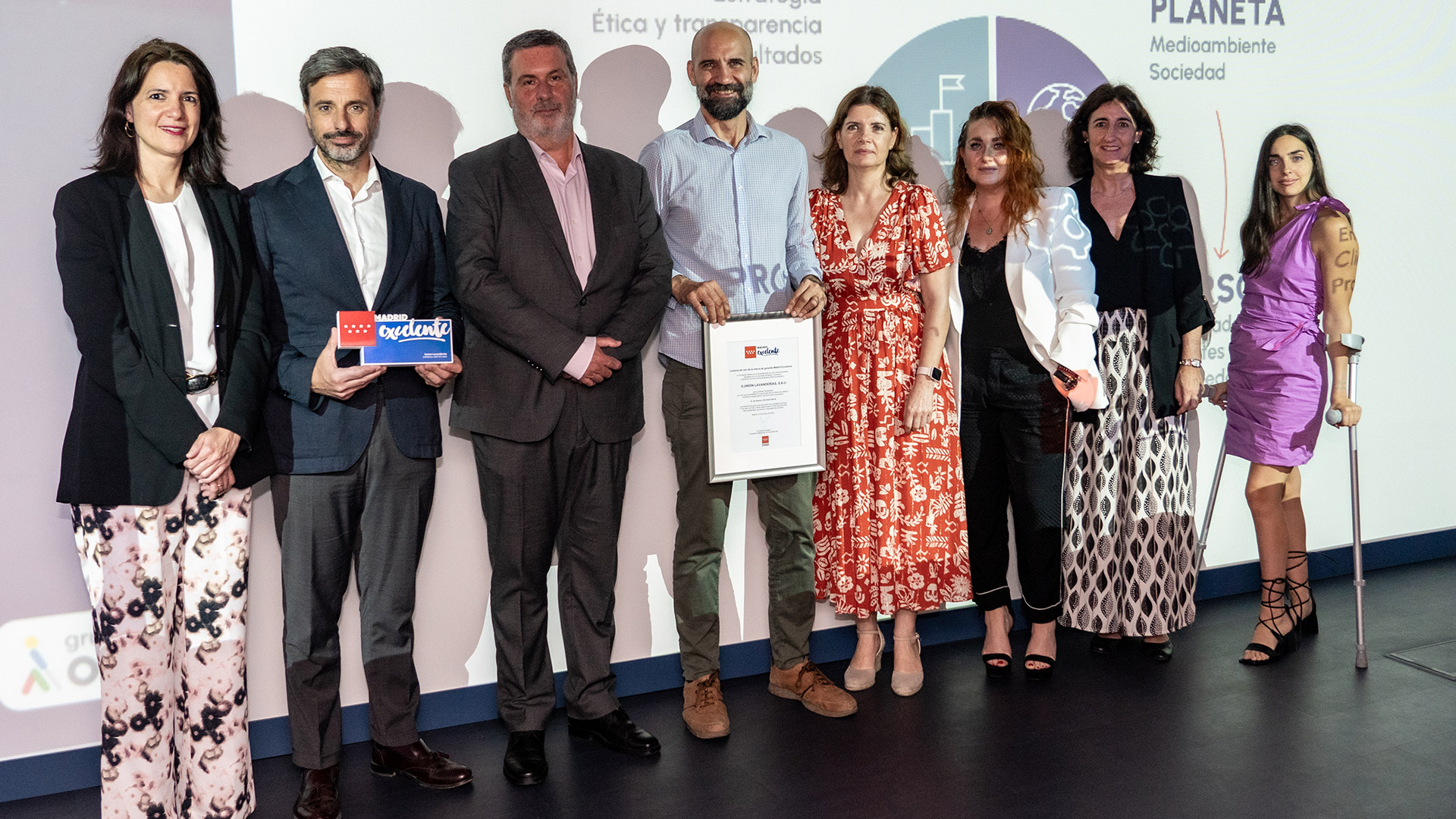 La Comunidad de Madrid reconoce a Ilunion Lavanderías con su sello ...