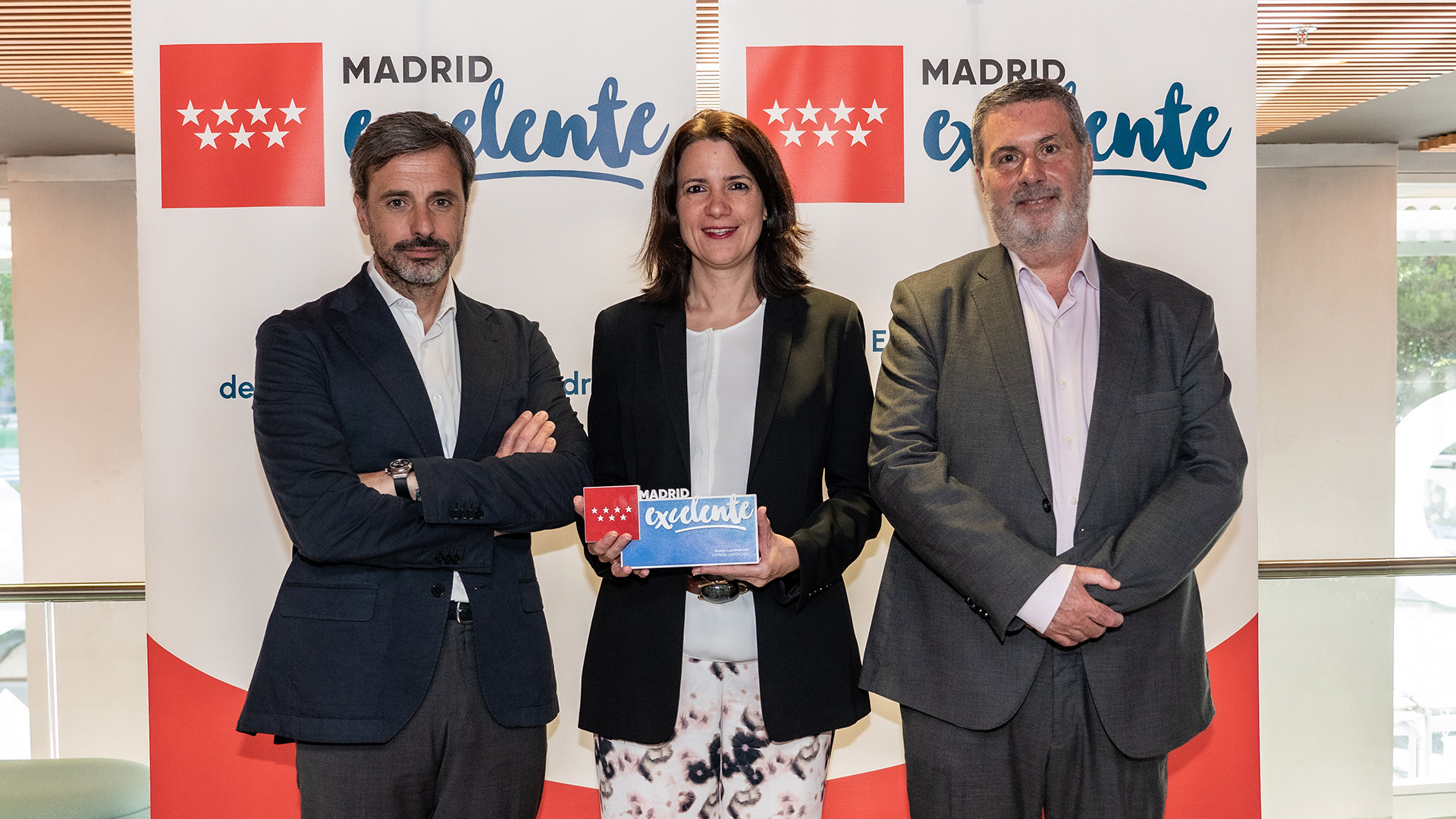 La Comunidad de Madrid reconoce a Ilunion Lavanderías con su sello Madrid Excelente