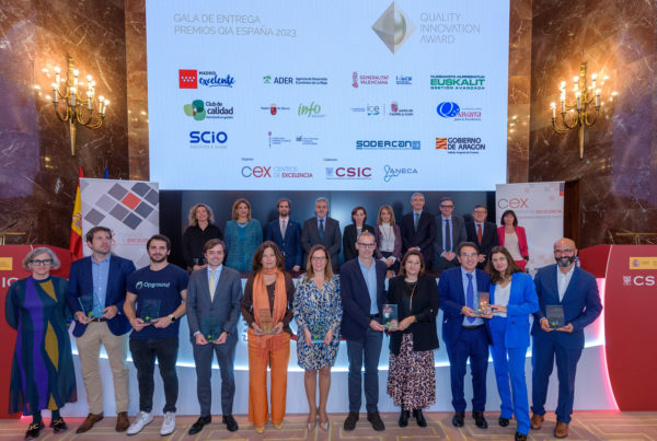 Premios QIA 2023 - Fase nacional, foto de grupo.