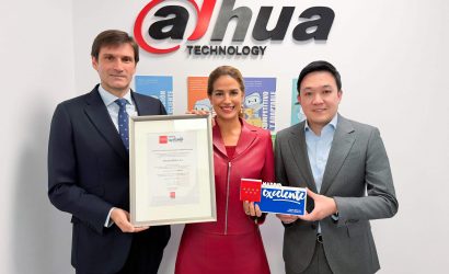 Madrid Excelente entrega su sello a Dahua Iberia por promover la transformación digital en empresas mediante la IA
