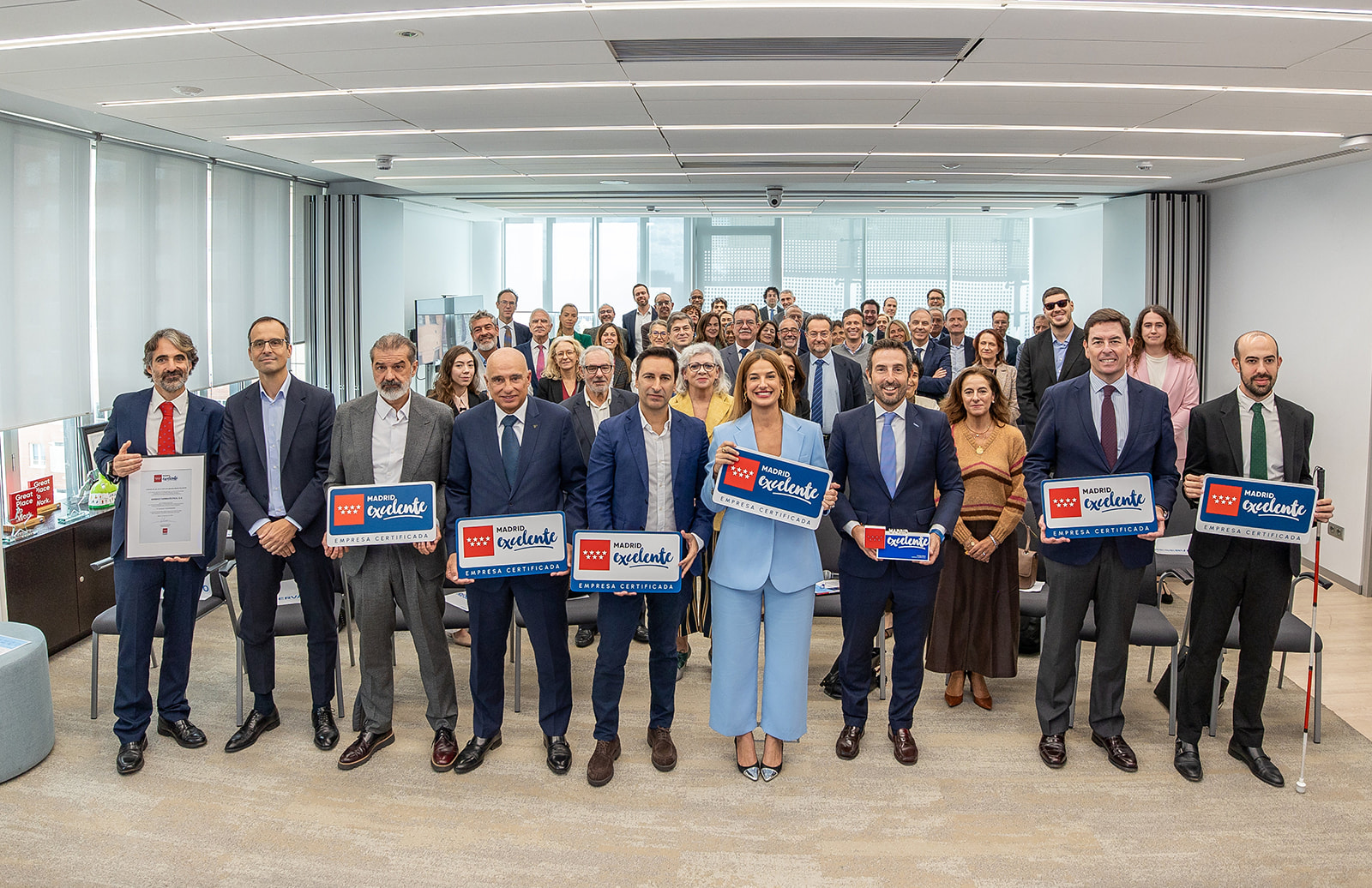 La Comunidad de Madrid entrega el sello Madrid Excelente a Sandoz en su 140 aniversario